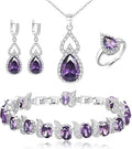 BriLove Wedding Jewelry Set for Women Bride Bridesmaid