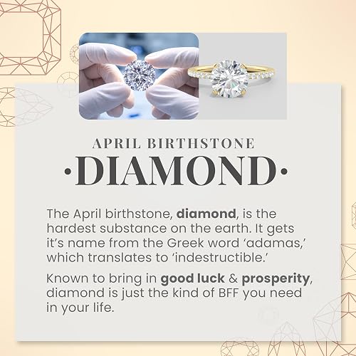 Lab Grown Bezel-Set Trio Diamond Stud Earrings in 14K Solid Gold/Platinum | April Birthstone Jewelry, Valentines, Wedding, Anniversary, Engagement, Birthday Gift For Women